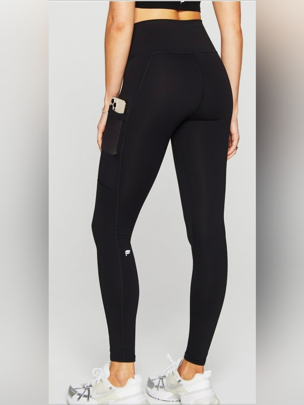 Black High-Waist Active Leggings